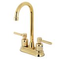 Kingston Brass KB8492DL Concord Bar Faucet, Polished Brass KB8492DL